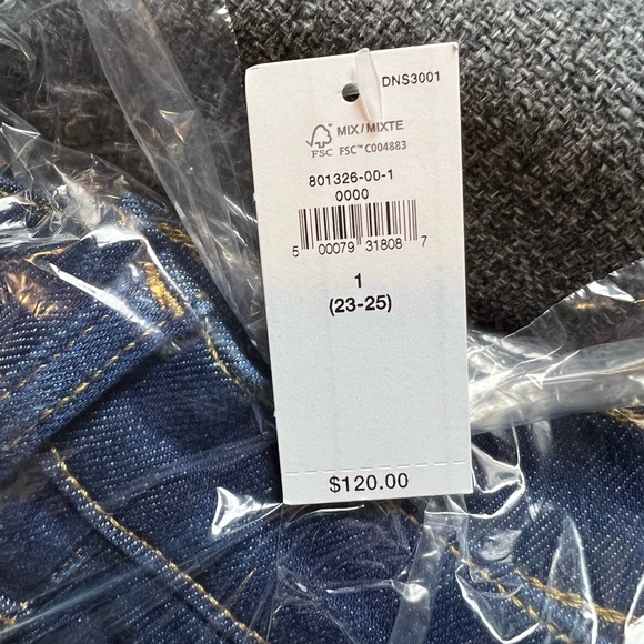 Banana Republic Women's High Skinny Super-Stretch Jeans Size 1 (23-25") Reg NWT - Picture 3 of 5